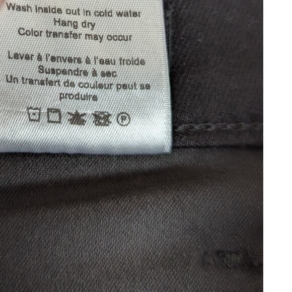 Veronica Beard Debbie Skinny High Rise Jeans Onyx Black Size 26/2 - Picture 5 of 11